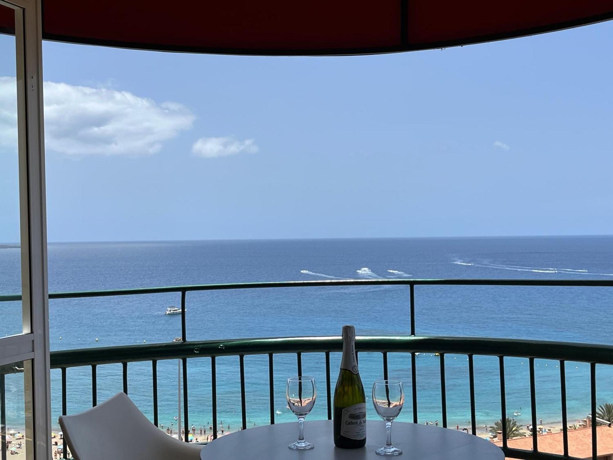 Torres Del Sol 14 Floor Ocean'S Balcony Apartment อาโรนา ภายนอก รูปภาพ